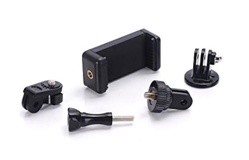 Octo Mounts Universal Smartphone Holder Adapter Kit. Compatible with Any Tripod, Action Mount or GoPro Mount Accessory. Compatible with iPhone, Samsung Galaxy, Android, BlackBerry, Pixel, and HTC