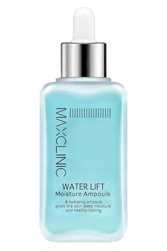 MAXCLINIC Water Lift Moisture Ampoule for Dry Skin | Deeply Hydrating Serum for Face | Fortifying Facial Serum & Ampoule Korean Skin Care | Highly Moisturizing Face Serum (3.38 fl oz)