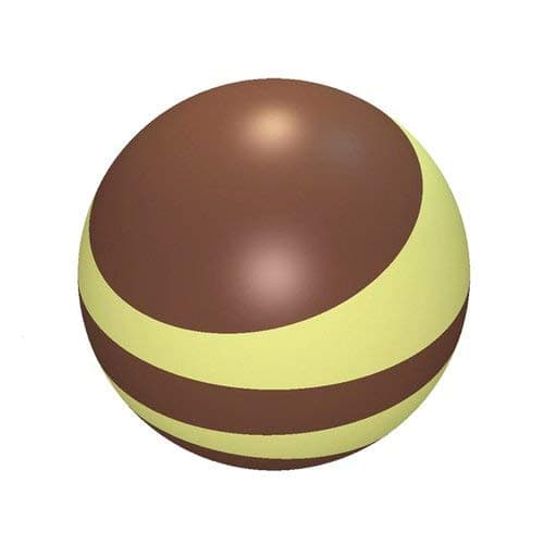 Chocolate Mold, Put-Together Sphere 3.9"