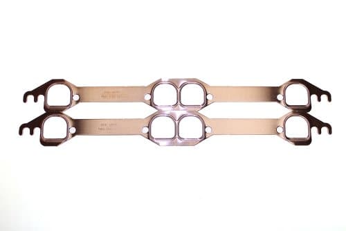 SCE Gaskets 4611 Pro Copper Exhaust Gaskets for Chevrolet LT1, LT4, ZZ4 350ci Small Block with Stock Manifolds or Port-Match header openings