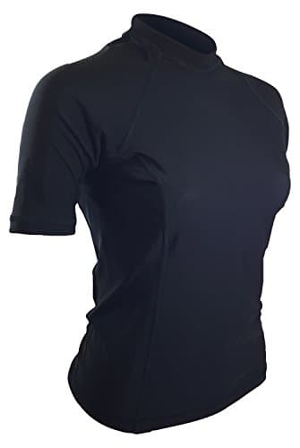 Swim Shirts for Women UV 50+ Sun Protection Rash Guard Swimwear Top Short Sleeve
