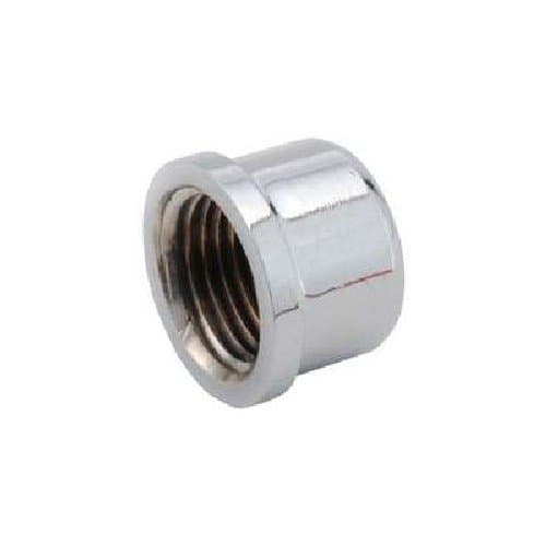 Brass Cap, 1/2" Chrome Plated
