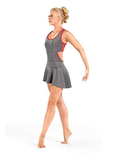 Mariia Adult Polina Pull-On Skirt ME520CHAS Charcoal Small