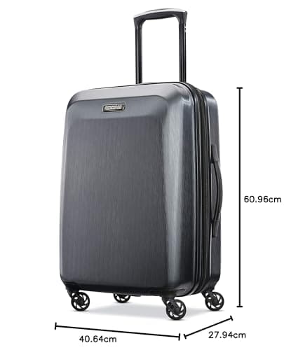 American Tourister Moonlight Hardside Luggage with Spinner Wheels