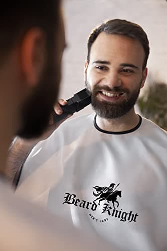 BEARD KNIGHT APRON WHITE