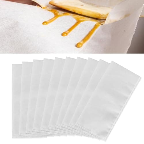10 Pack 2x4.5 Rosin Bags Filter Bags - 90 Micron Rosin Press Bags Hash Screen bag Sturdy Stitches Not Easy to Blowout