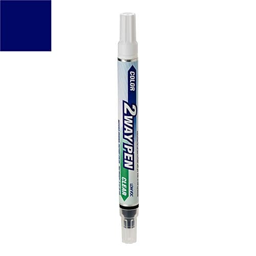 ExpressPaint 2WayPen - Automotive Touch-up Paint for Honda Pilot - Obsidian Blue Pearl B588P - Color + Clearcoat Only