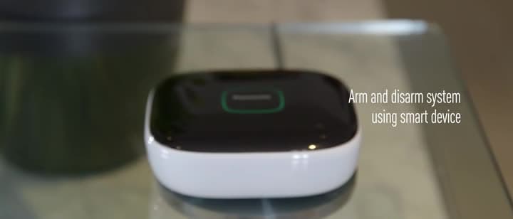 Panasonic Smart Home KX-HN6010EW Safety Starter Kit with hub, Window/Door Motion Sensor, White, Set of 3 Pieces