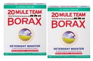 20 Mule Team Borax Detergent Booster & Multi-Purpose Household Cleaner, 65 Ounce (Pack of 2)