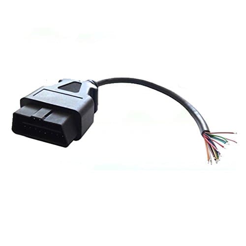 16 Pin J1962 OBD2 OBDII Male Diagnostic Connector Cable Pigtail
