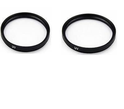 2X UV Filters for Sony DCR-TRV250, Sony DCR-TRV260, Sony DCR-TRV280, Sony HXR-MC1500, Sony HXR-MC2000U