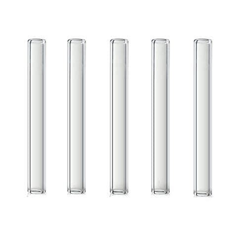 Sigato™ : Pack of 5 Pcs : 4.0" Pyrex Glass Tubes 12 MM OD Thick Wall Tubing Borosilicate Blowing Tubes : OT-1-5Pcs