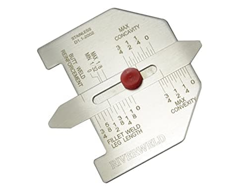 Fillet Weld Butt Weld Automatic Weld Size Welding Gauge Metric Stainless Steel Inspection Gauge