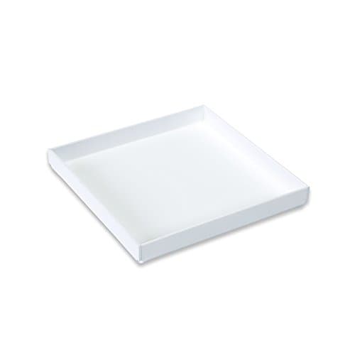 Mirart White Acrylic Tray (8" x 8")
