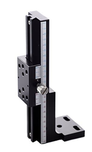 ZMA120 Slide operation dovetail stage Z-Axis:±50mm movement,25x40mm stage surface.