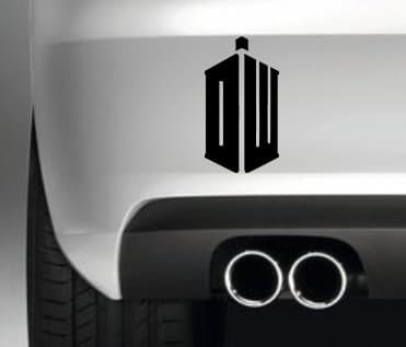DOCTOR WHO LOGO CAR BUMPER STICKER FUNNY BUMPER STICKER CAR VAN 4X4 WINDOW PAINTWORK DECAL GRAPHIC