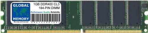 1GB DDR 400MHz PC3200 184-PIN DIMM MEMORY RAM COMPATIBLE WITH IMAC G5 & POWERMAC G5