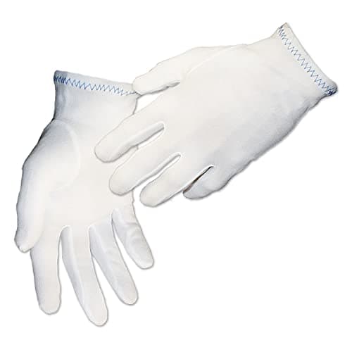 Gloves LegendWhite Inspection Gloves Nylon White Coin Jewelry Antiques Safety Working Gloves