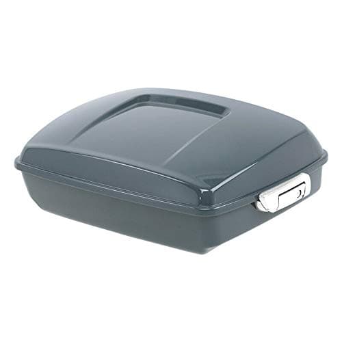 XMT-MOTO Motorcycle PartsChopped Pack Trunk Fit For Harley Tour Pak CVO Road Street Glide 18 Gunship Gray
