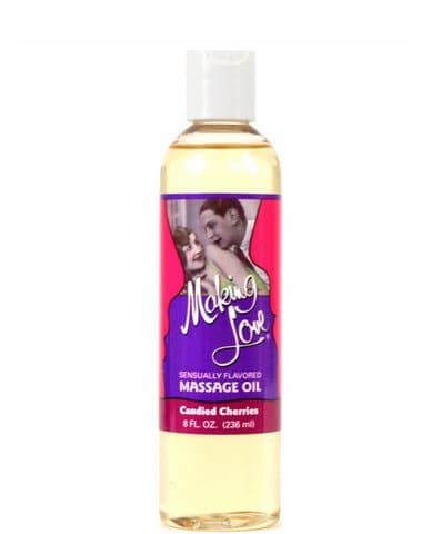 Massage Oil Candied Cherries - 8 Fluid Ounces