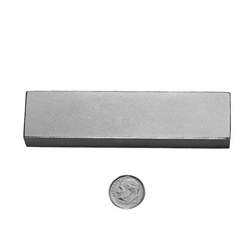 Applied Magnets® 4" x 1" x 1/2" Neodymium Block Magnet – Rare Earth Rectangular Magnet