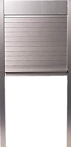 PREMIUM Rapid Fit (500mm wide x up to 1450mm high) Tambour Door Kit, FREE MAINLAND UK DELIVERY Pre-assembled, Cartridge Style NO DRILLING REQUIRED