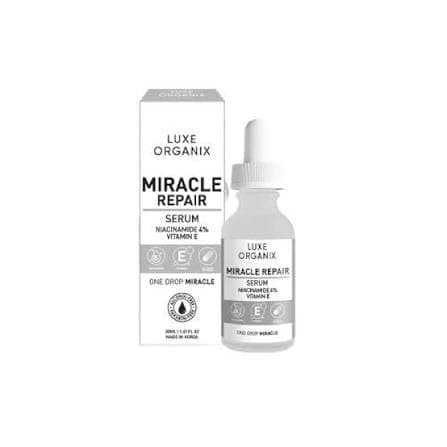 Luxe organix serum one drop miracle repair serum niacinamide 4%