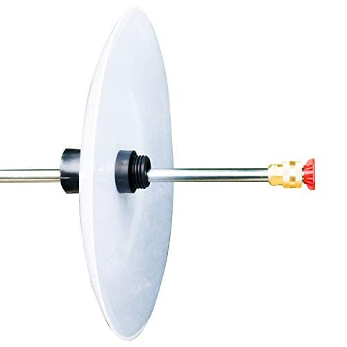 Pressure Washer Blowback Shield. Protect Yourself from High-Speed Water & Debris. Universal Power Washer Accessory. Durable Part is Easy to Install on All Guns & Fits All Tips, Nozzles & Air Wands