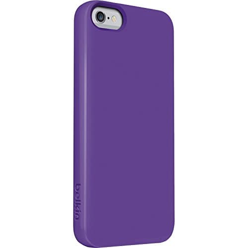 Belkin Slim Fit Grip Cover Case for iPhone 6 and 6s - Purple