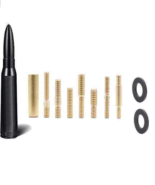 VELEGO Vehicle Stubby Antenna Mast Bullet Style Truck Car Antenna Replacement for Dodge RAM 1500 RAM 2500, RAM 3500 Ford F-Series F-150 Raptor F-250 F-350 F-450 Heavy Duty Ranger Classic Pickup Truck