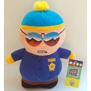 SOUTH PARK Movie Police Officer Cop Cartman Plush Doll