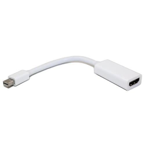 2010kharido Mini DP Display Port to HDMI Female Adapter Cable for MacBook Pro Air iMac Mac