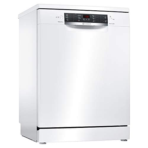 Bosch SMS46IW10G Freestanding Standard Dishwasher, ExtraDry, 13 place_settings, White, Noise level: decibels 46