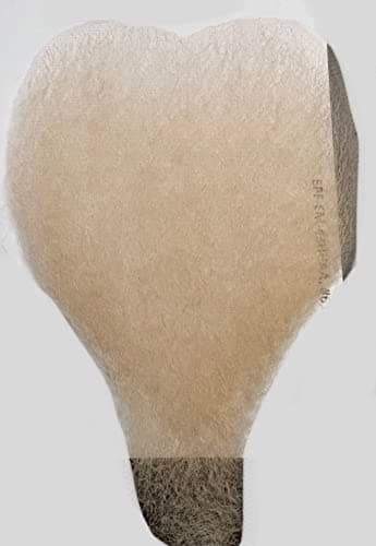 Fake Chest - Professional Lace Backed Costume Body Hair - 100% Human Chest Wig (Blond)