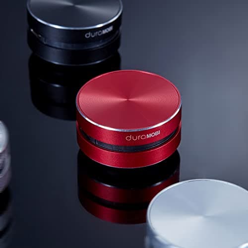 Henniu Bone Conduction Speakers - Wireless Portable Mini Loud Stereo Sound Box with Built-in Mic (Red, 1pcs)