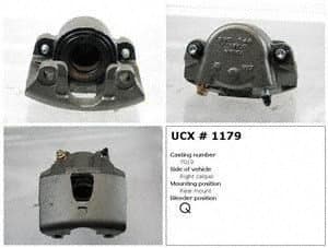 Undercar Express 10-1179S Front Brake Caliper