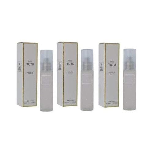 Crimson Kangaroo Fragrances 3 Pack Set Of Women's Miss Tutu Milton Lloyd Parfum De Toilette Fragrances 50 Millilitre