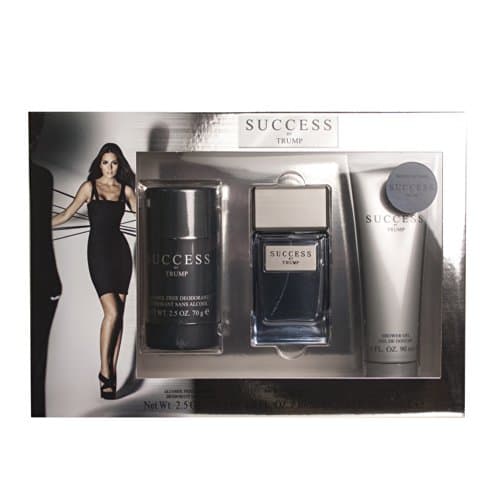 TRUMP SUCCESS 3 Piece Eau de Toilette Spray (1 Ounce) Gift Set for Men