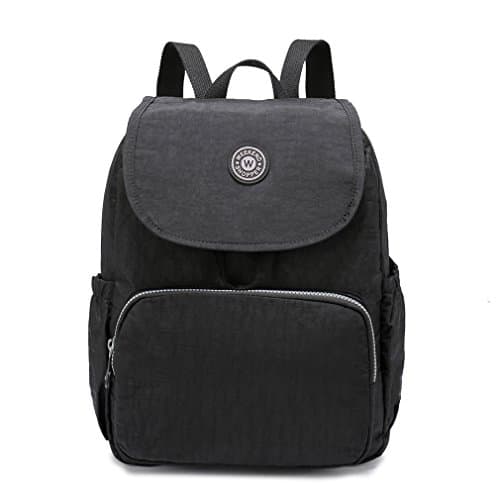 Weekend Shopper Small Lightweight Waterproof Backpack Purse Nylon Casual Travel Daypack for Women