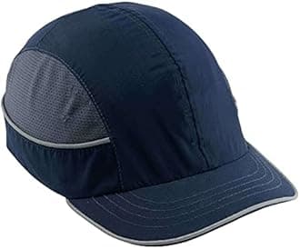 Safety Bump Cap, Baseball Hat Style, Comfortable Head Protection, Short Brim, Skullerz 8950