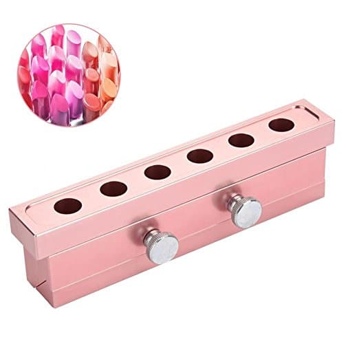 Diy Lipstick Maker Mold, Lip Balm Make Tool Kit Set (6-Hole Lipstick Mold)