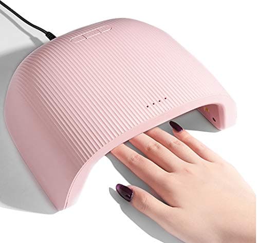 UV Gel Nail Lamp, Lumcrissy Professional LED Nail Dryer,Nail Gel Polish Light,Nail Curing Lights with Auto Sensor