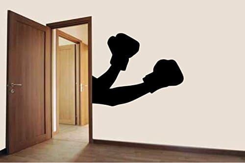 Boxing Gloves Vinyl Wall Decal Sticker By LKS Trading Post