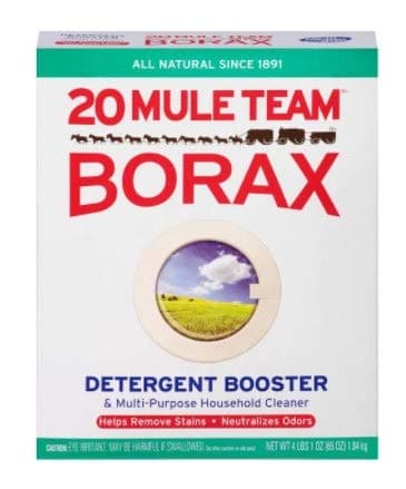 Twenty Mule Team Borax Detergent Booster & Multi-Purpose Household Cleaner 65 oz. Box (3 Pack)