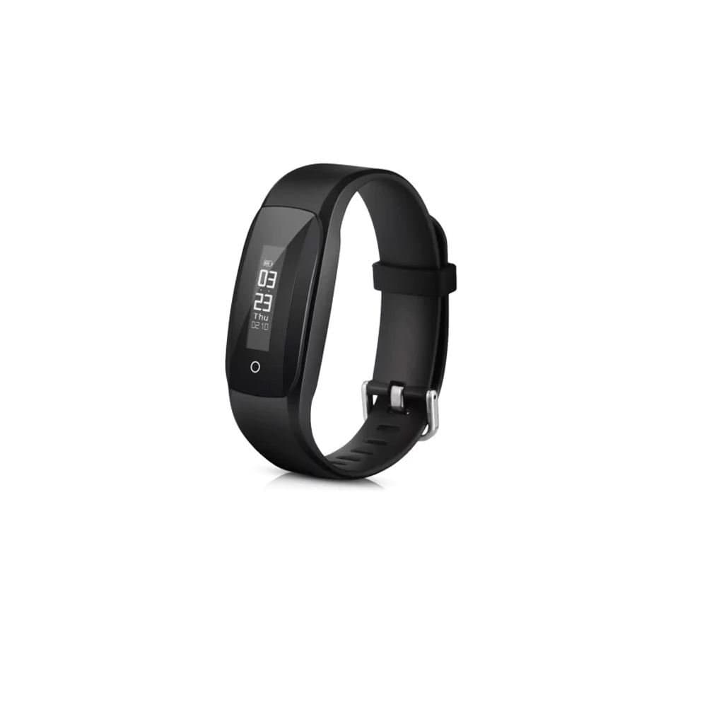 Black Fitness Tracker VeryFitPro Smart Bracelet Watch Slim Touch Screen Wearable Activity Wristbands Pedometer Sleep Heart Rate Monitor Self Timer Android iOS Phone