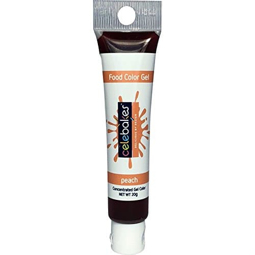 Celebakes by CK Products Peach Food Color Gel, 20 gram