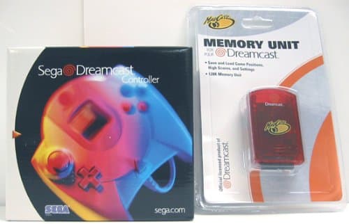 Sega Dreamcast Controller & Memory Card Bundle