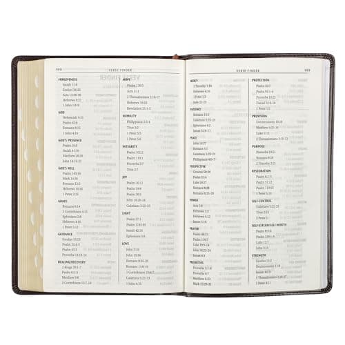 KJV Gift Edition Bible Dark Brown