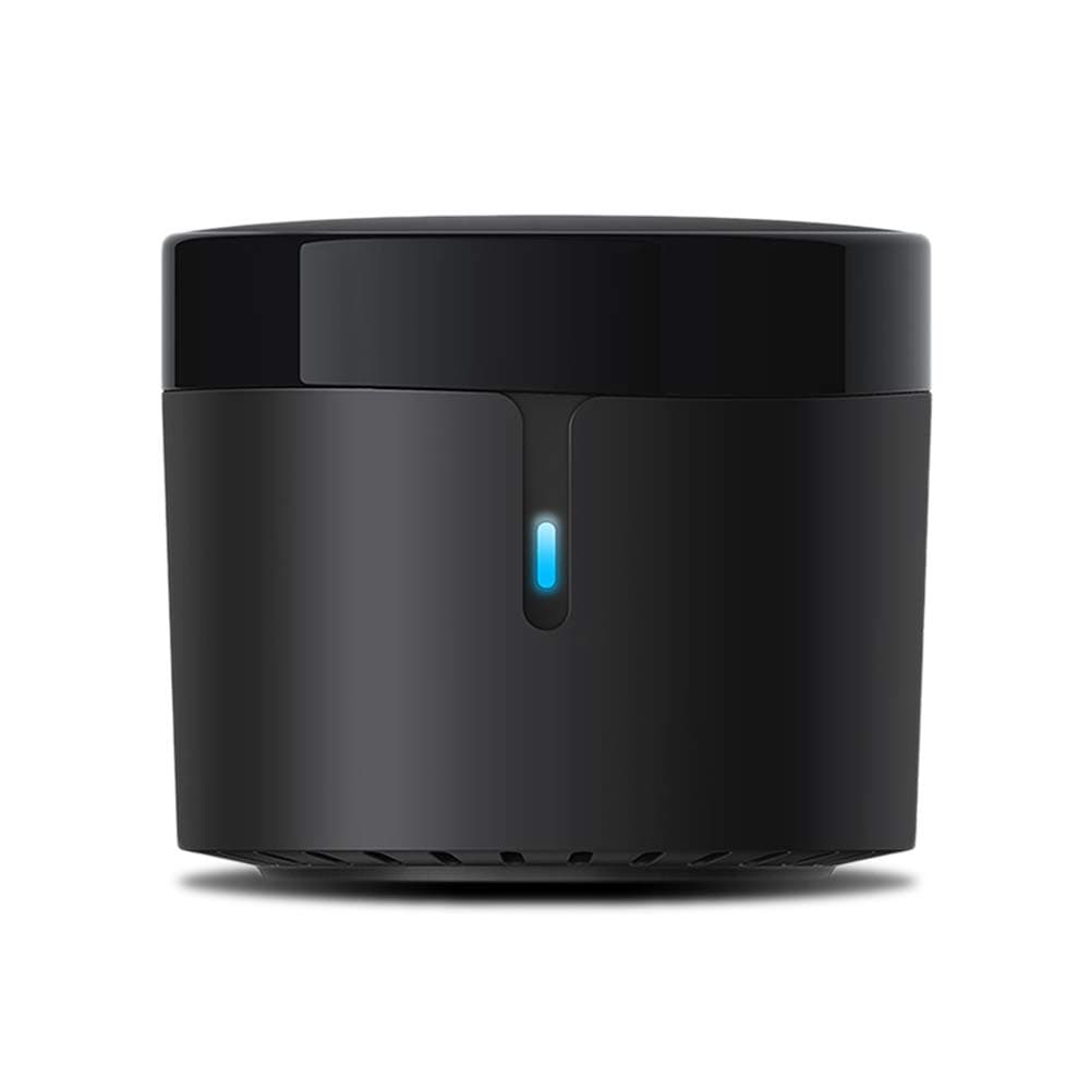 Broadlink RM4 Mini Universal Remote Wi-Fi + IR Controller App Control Compatible with Alexa - Support 50,000+ IR Controlled Home Devices TVs, Air Condition, DVD