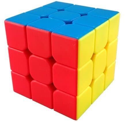 GoodCube YJ ruilong 3x3x3 Smooth Stickerless Speed Cube Puzzle, 56mm